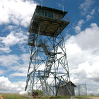 60m Galvanizli Kafes Çelik Askeri Muhafız Kulesi